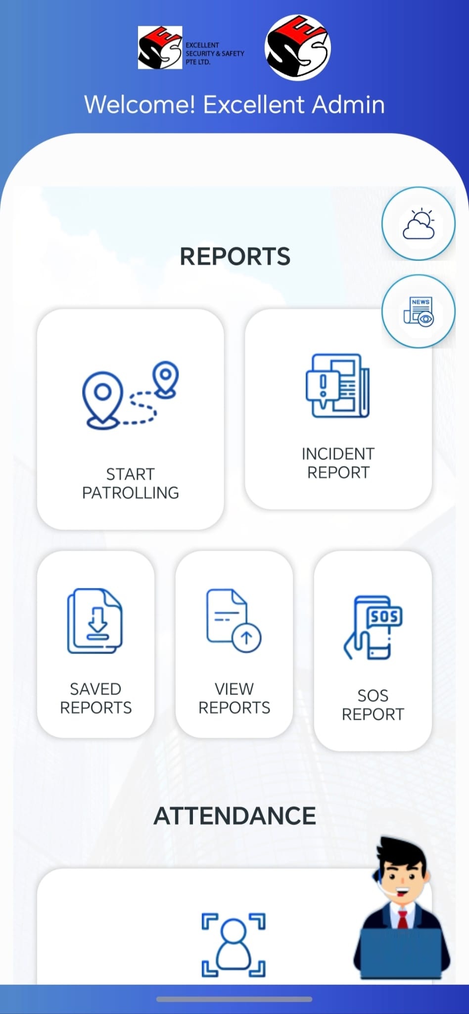 IREP Dashboard Screen